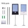 solar street light 36 LEDs 2835 SMD super bright