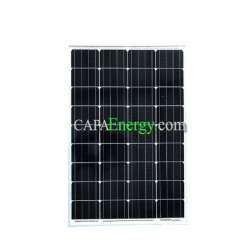Pannello solare 80W 12V monocristallino