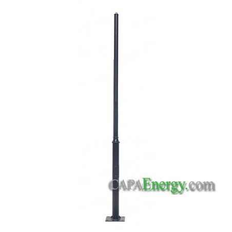 Mât Tubulaire 3 M pour Lampadaire solaire