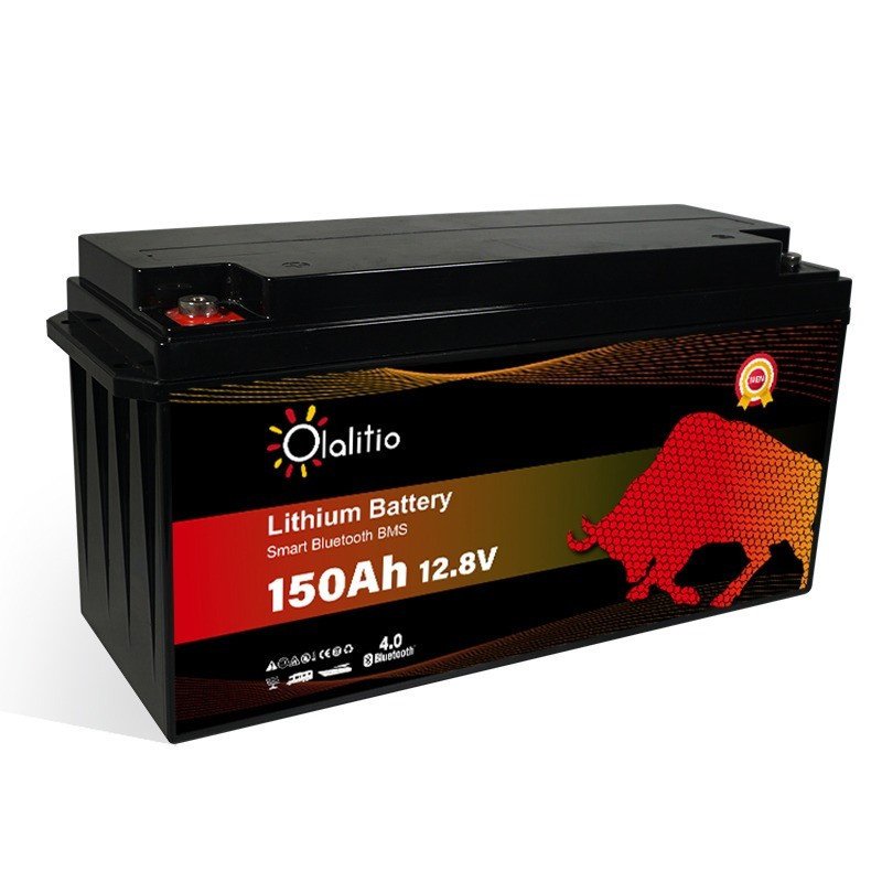 Lithium Batterie  LIFEPO4 12,8 V 150 AH SMART BMS MIT BLUETOOTH OLALIT