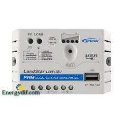 Epever LS0512EU PWM 12V avec sortie USB