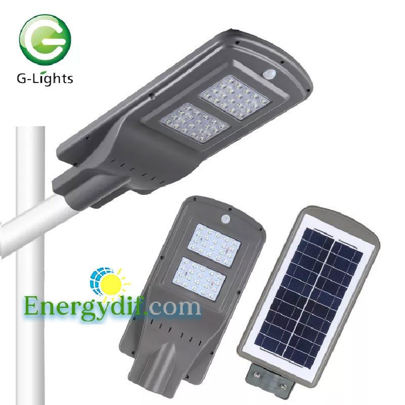 Luz de calle solar LED 40 W