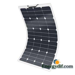 Panel solar 24V MX FLEX Protect Full Black 60Wc Back Contact