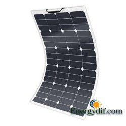 Panel solar  24V MX FLEX Full Black Protect 60Wc  Back Contact