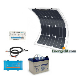 Kit solaire survivaliste 30Wc- 100 Wc