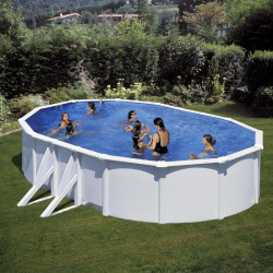 Ovaler Pool | 500 x 300 x ↕ 120 cm