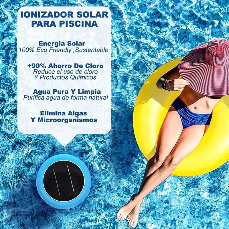 Eco-Pool ioniseur solaire pour piscine