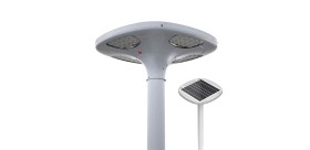 Lampione stradale solare professionale UFO 100W