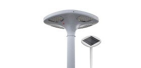 Réverbère solaire professionel UFO 100W