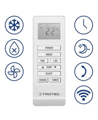 Climatizzatore reversibile monoblocco PAC-W 2200 SH senza unità estern