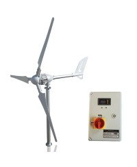 Controlador de carga híbrido y turbina eólica İ-700 12V İsta Breeze