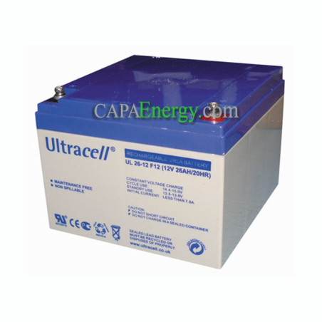 Ultracell GEL Battery 12V 26Ah