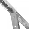 Piccola staffa regolabile in alluminio
