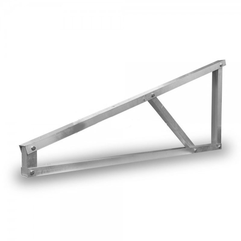 Pied pour structure autoportante en aluminium