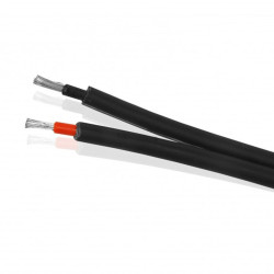 Solar cable 2X4mm² - Twin (sold by the meter)