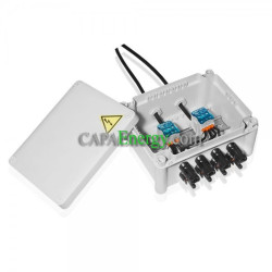 Photovoltaic junction box 4 inputs