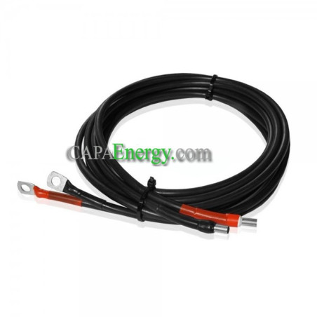 Cable de batería doble 4mm² 2m