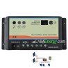 Solarladeregler 10A oder 20A DUO für 2 unabhängige Batterien 12V / 24V Controller