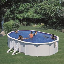 Piscine BORA BORA: Ovale 610 x 375 x 120 cm - KITPROV613