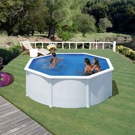 Swimming pool FIDJI: Round Ø 240 X 120 cm - KIT240ECO