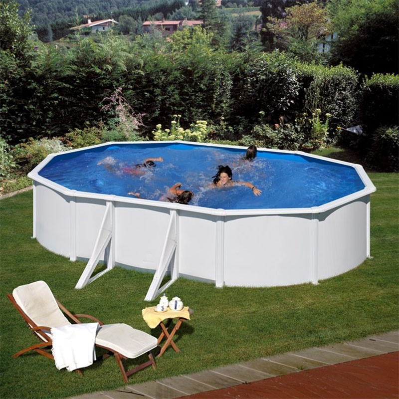 Piscina FIDJI: Ovale 610 X 375 X 120 cm - KIT610ECO