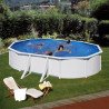 Piscina FIDJI: Oval 610 X 375 X 120 cm - KIT610ECO