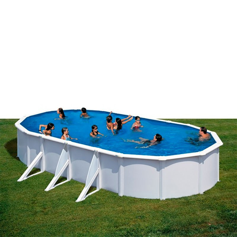 Piscina FIDJI: ovale 730 x 375 x 120 cm - KIT730ECO