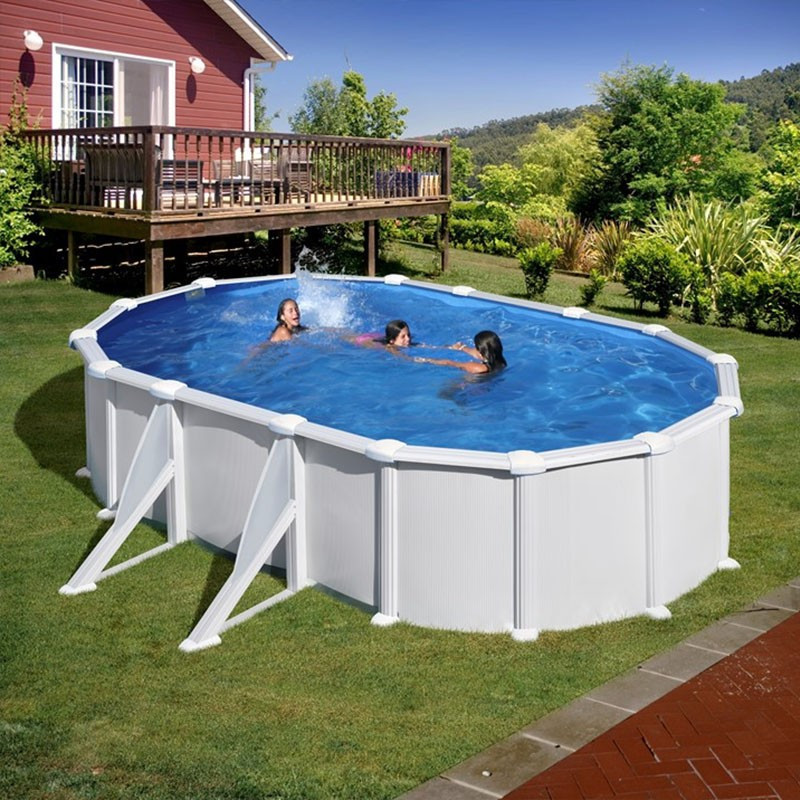 Piscina ATLANTIS: ovale 610 x 375 x 132 cm - KITPROV618