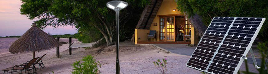 iluminación solar para campings Hoteles y Casas Rurales